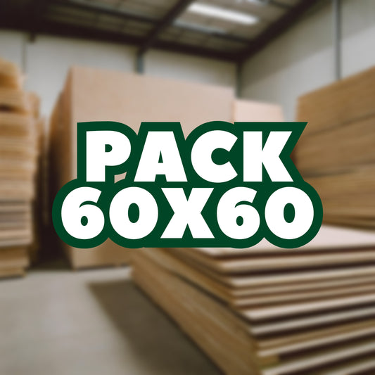 PACK bois pour laser 60x60cm